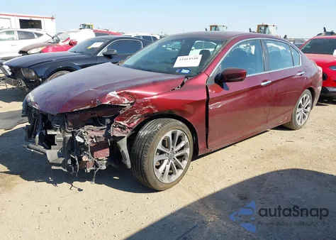 2015 Honda Accord Sport z USA, uszkodzony, nr VIN 1HGCR2F54FA191007